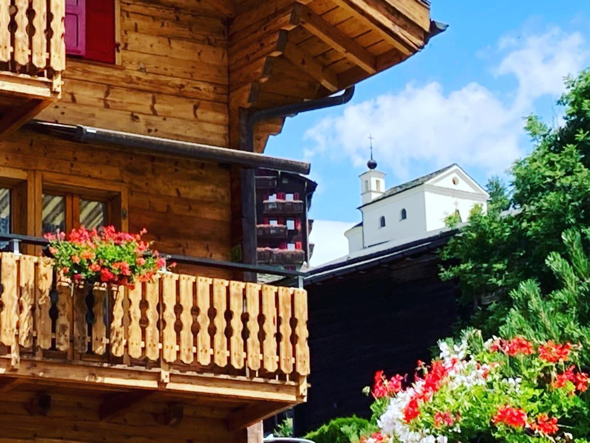 Bed and Breakfast Alte Bock 2.0 Grächen Exteriér fotografie
